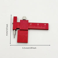 Parallel Scribing Tool Metal Scribing Tool with Wrench Model Marking Scriber for Hobbyists