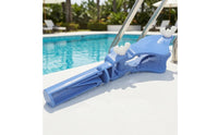 Extended Arm Blue Mounting Clamp Curved V-Pad Clamp