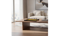 Metal Serving Tray with Handles Elegant Tray with Handles Low-Profile Platter for Entryway