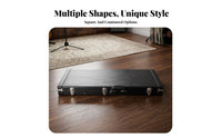 Electric Guitar Hard Case Soft Interior Electric Guitar Case Carrying Handle Music Gear Black Finish Metal Latches
