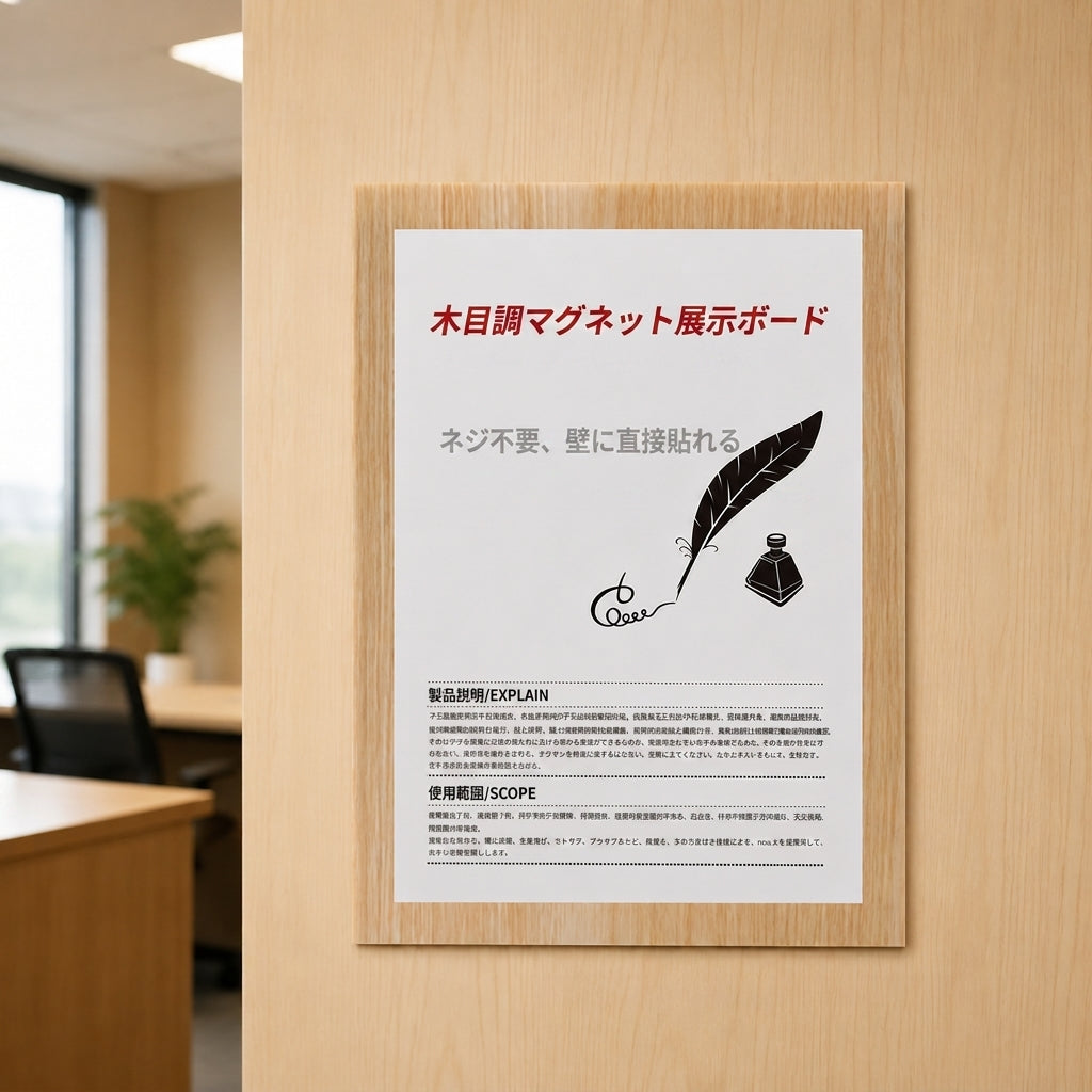 Magnet Frame, Photo Stand, Desktop, Freestanding, Wall-mounted Dual-purpose, Postcard Frame, Plastic Made