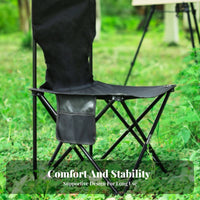 Foldable Design Portable Sketching Stool Folding Camping Chair small-sized Size Camp Seat Easy Storage for Art Students, Fishermen, al fresco dinings, Outdoors, Fishing, Hiking