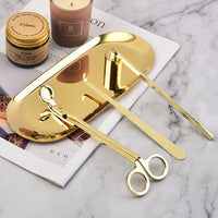 Aromatherapy Candle Tool Set with Metal Lighter and Snuffer