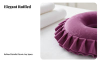 Washable U-Shaped Prone Pillow Easy to Clean U-Shaped Face Cradle Soft and Comfortable for Masseurs, Beauticians