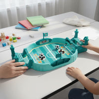 Parent-Child Bonding 2 Player Battle Soccer Toy Improves Hand-Eye Coordination Mini Football Table Game for Boys, Kids, Parties