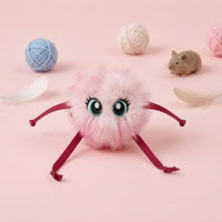 Automatic Feline Sphere Toy Furry-Like Material Cat Toy Ball Boredom Relief