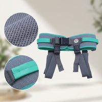 Transfer Belt with Thigh Straps Adjustable Gait Belt with Leg Straps Strong Mobility Aid for Elderly