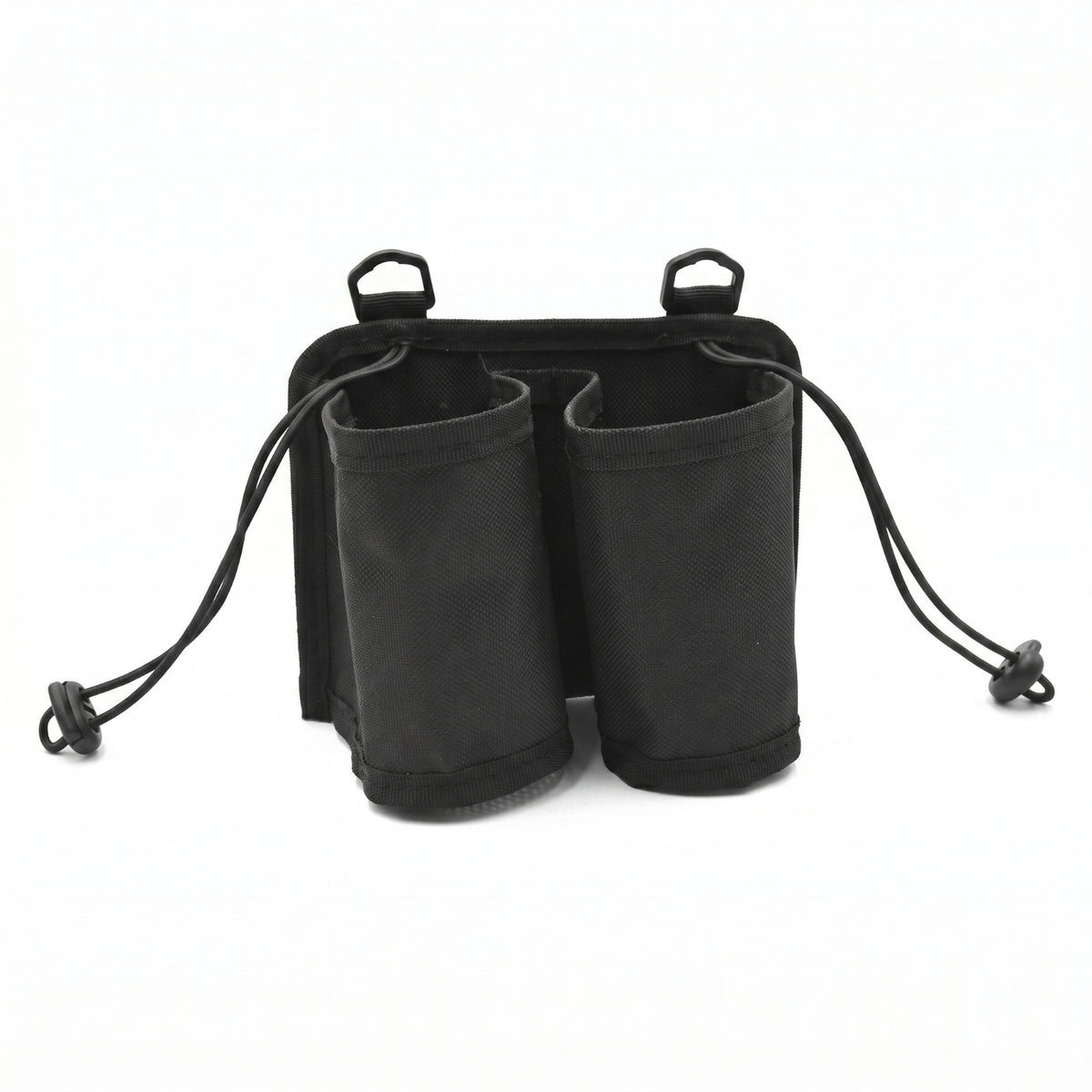 Mesh Cup Holder Bag Rear Storage Pocket Lightweight Luggage Handle Cup Holder Bag Suitcase Handle Organizer Multiple Pockets Black