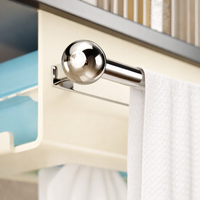 Pantry Space Saving Carbon Steel Under Cabinet Dispensing Paper Towel Holder, Multi-Functional Storage for Kitchen and Home Cooks