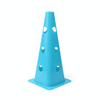 Plastic Training Cone 30 Cm Cone with Side Openings Sports Cones Multipurpose Practice Cones Tapered for Coaches