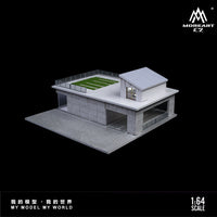 1:64 Scale Sunroom Scene Model, PVC, Static