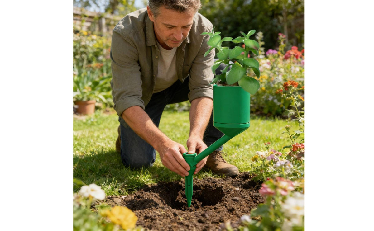 Reusable Rotating Plant Waterer Easy to Use 360 Degree Watering Stake Slow Release for Indoor, Outdoor, Office