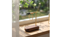 Bracelet Helper One-Handed Bracelet Fastener with Wood Base Stylish Jewelry Helper with Clip for Vanity