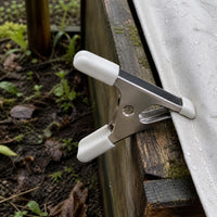 Heavy Duty A-Clamp for Photography, Woodworking, and Outdoor Use - 4-inch and 6-inch White