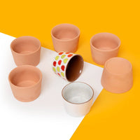 Bisque Pottery Cup Gift Idea Paint Your Own Mug Even Surface for DIY Workshop