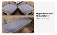 Universal Fit cushiony Car Seat cushion Easy Installation Driver Seat cushion Non-Slip Design Seating Accessory Breathable for Passengers, Commuters, professional motorists, lorry, SUV, everyday Commute, journey journeys