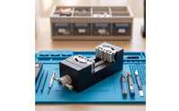 Mini Vise Clamp Portable Vise with Brass Handle Tool for Hobbyists