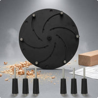 Hollow Turning Chuck Low-Profile Wood Lathe Chuck Spiral Front Machine Tool Part