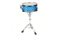 Foldable Snare Drum Stand Chrome Plated Practice Pad Stand Non-Slip Feet for Percussionists, Beginners, Studio, Stage Performance