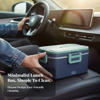 Sealed Lid Electric Heated Lunch Box Gasket Seal Portable Lunch Box Warmer