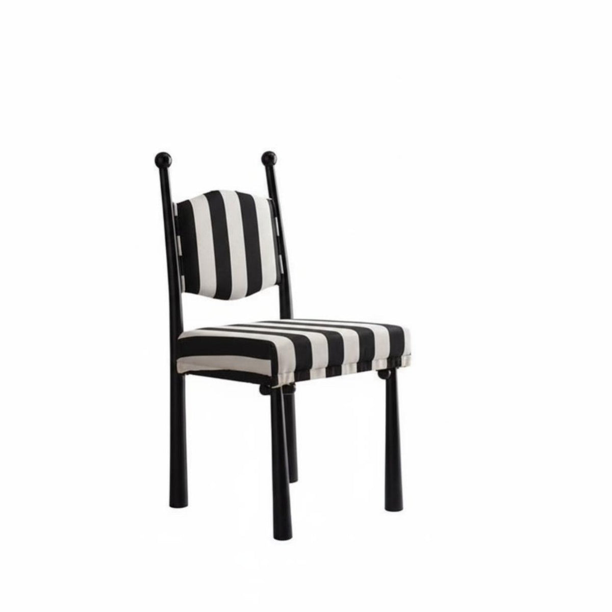 Upholstered spherePost Chair French & Design Dining Seat Light Luxury Elegant Design for Homeowners, Adults, Vanity Area