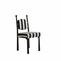 Upholstered spherePost Chair French & Design Dining Seat Light Luxury Elegant Design for Homeowners, Adults, Vanity Area