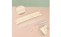 6 Pieces Hand-Binding Tool Kit Complete Bookbinding Kit with Awl Bookbinding Tools Set Essential Comprehensive