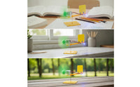 DIY Wind Turbine Model Educational Wind Generator Model Tabletop Generator with Propeller Hands-on for Students, Kids, Home School