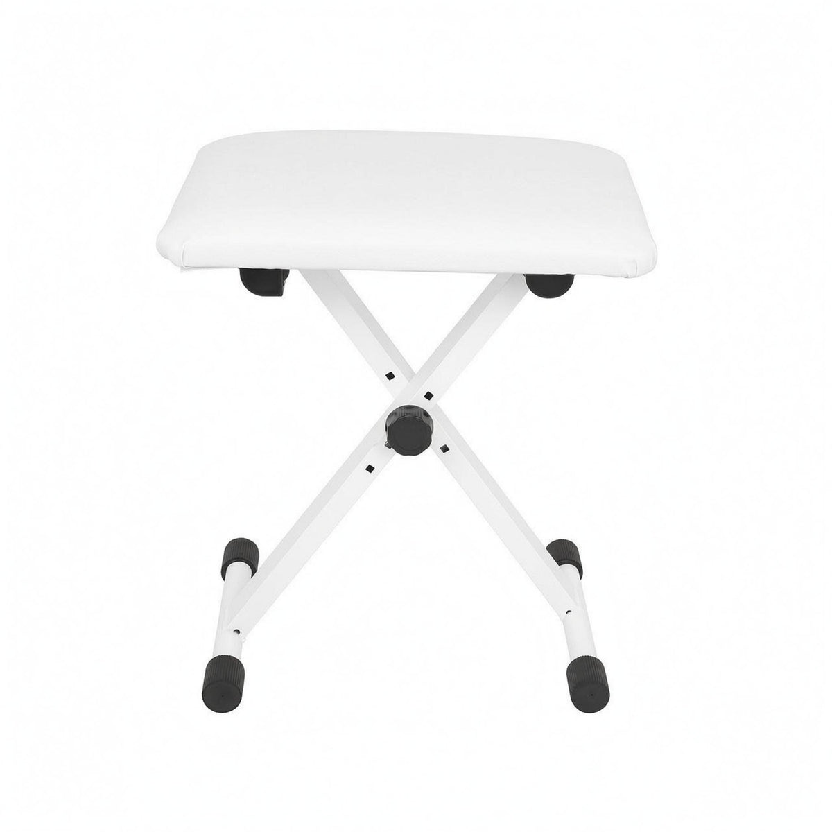 Keyboard Bench Height Adjustable Padded Cushion Folding Piano Stool