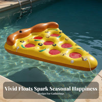 Fun Shape Giant Floating Inflatable Lounger Sturdy PVC Material Novelty Pool Inflatable Lounger Easy to Inflate Inflatable Floating Toy Oversized for Adults, Beach, Lake