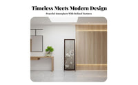Foldable Design Folding Room separater New Chinese and design Ornate Panel separater Hollow-Carved Pattern Household Furnishing Movable for Apartment Dwellers, Interior Decorators, Business Owners, Bedroom, Entrance Hall, Dressing Area, Restaurant