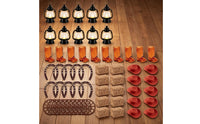 Western Party Centerpiece Tabletop Display Rustic Cowboy Centerpiece Set LED Candle Lights Rustic Country Decoration Set for Wedding