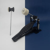 Spring-Loaded Bass Drum Pedal with Felt Beater Long-Lasting Single Bass Drum Pedal Responsive Smooth for Rehearsals