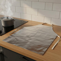 Molten Splash Protection Aluminized Heat Apron Anti Scald Flame Retardant Apron Long-Lasting Workwear Lightweight for Workers Women, Smelting, Cooking