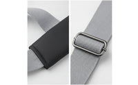 Secure Fitness Stretching Strap with Padded Center Heavy-Duty Adjustable Fitness Strap with Metal Buckle Flexible Loop Band Portable for Yogis, Athletes
