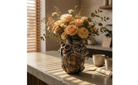 Steampunk Heart Vase Vintage Gear-Heart Vase Decorative Display
