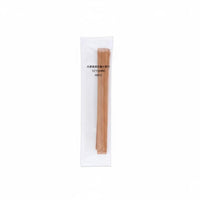 10 Pieces Cuttable to Size Wooden Candle Wicks Stable Flame Crackling Wood Wicks Polished Burr-Burrless Natural Wood Wick Set for Crafters, Beginners Candles, Home Crafting