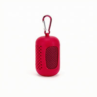 Cooling Towel with Carabiner Portable Towel with Silicone Case for Running