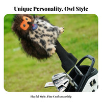 Gift Idea Owl Driver Headcover Scratch Protection Owl Golf Headcover