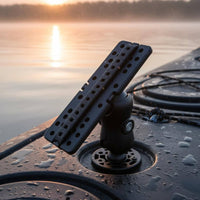 360° Rotation Marine Life Detector Mount Easy Installation Universal Marine Life Detector Mount Heavy Duty Construction for Fishermen