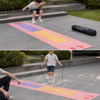 Long Jump & Jump Rope Training Mat for Exams and Home Use, Thickened Non-Slip