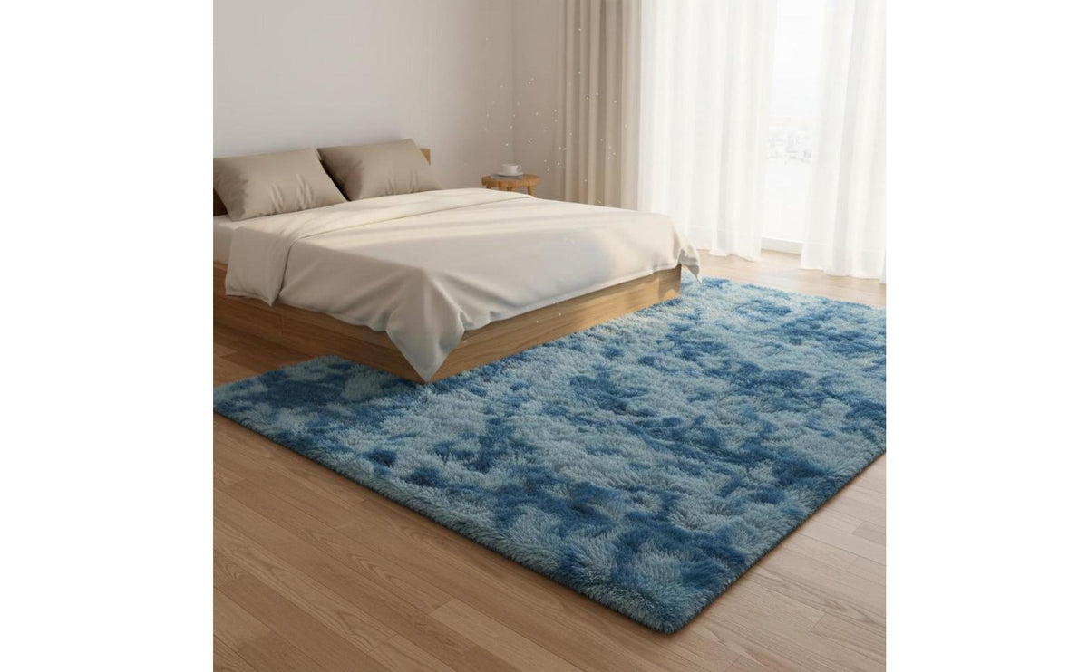 Ultra Soft Shaggy Area Rug Skin-Friendly Shaggy Carpet Modern High Pile Area Rug Non-Slip Backing for Bedroom, Playroom