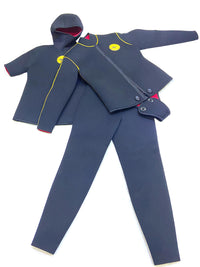潜水服男防寒深潜7mm拉链加厚保暖衣服水鬼冬泳服渔民服湿式分体