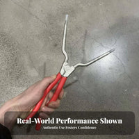 Circlip Pliers Double Functionality Snap Loop Pliers Spring Loaded Hand Tool for Mechanics, Technicians, Machinery Maintenance, Workshop, Garage