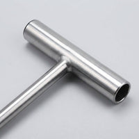 Heavy Duty Manhole Cover Hook, Steel Manhole for Industrial Use, Manhole Cover Hook for Garage, T-Handle Hook for Heavy Duty Lifting