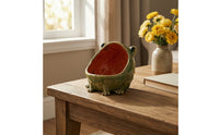 Whimsical Frog Bowl Playful Frog Dish Cute Trinket Dish Decorative for Entry Table, Vanity, Kitchen Counter, Desk