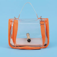 Ventilated Mesh Pet Carrier Backpack Zippered Openings Carrier Backpack
