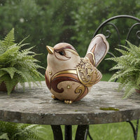 Bird Statue Bohemian Style Decorative Bird Sculpture Gift Idea for Garden