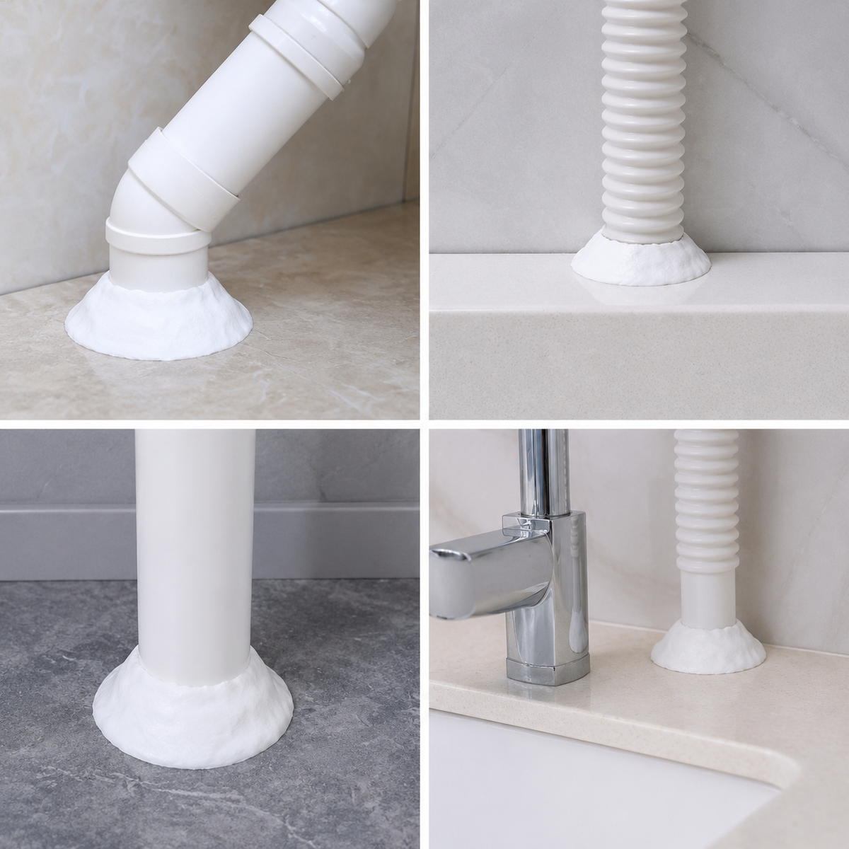 Sewer Rubber Clay Sealant for Odor Prevention, Pipe & Floor Drain Sealing, Bathroom Odor Blocker, Drain Pipe Gap Filler