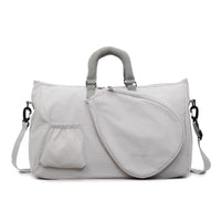Multifunctional Bag with Racket Pocket Adjustable Racket Bag Organized Comfortable for Travel